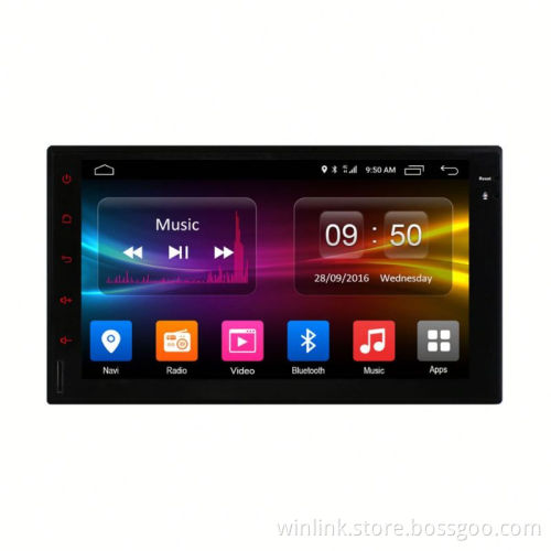 Ownice factory price Quad core Android 6.0 gps navi For double din universal with RDS support DSP dvr TV